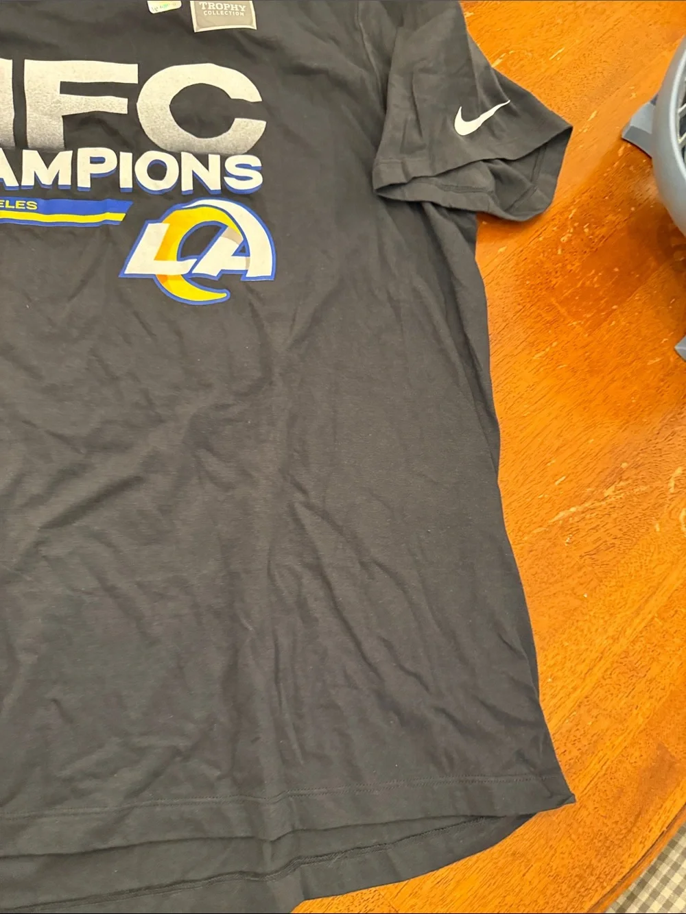 Nike Navy Los Angeles Rams NFC Champions Graphic Tee xxl